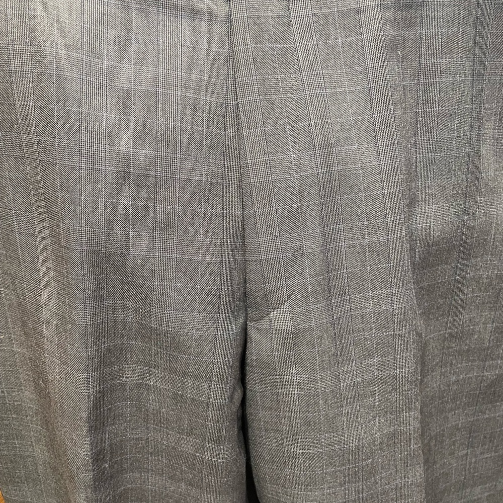 TAILORED GRAY HENRY SLACKS - Picture 7 of 8